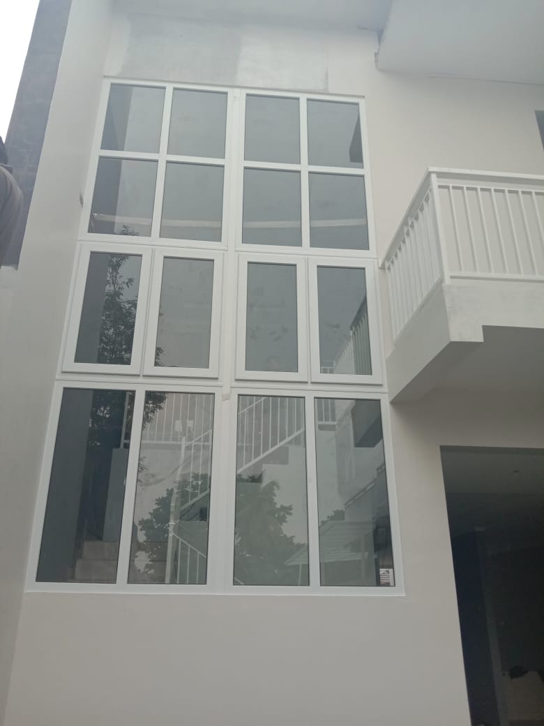 Jendela Fixed Kaca Mati UPVC